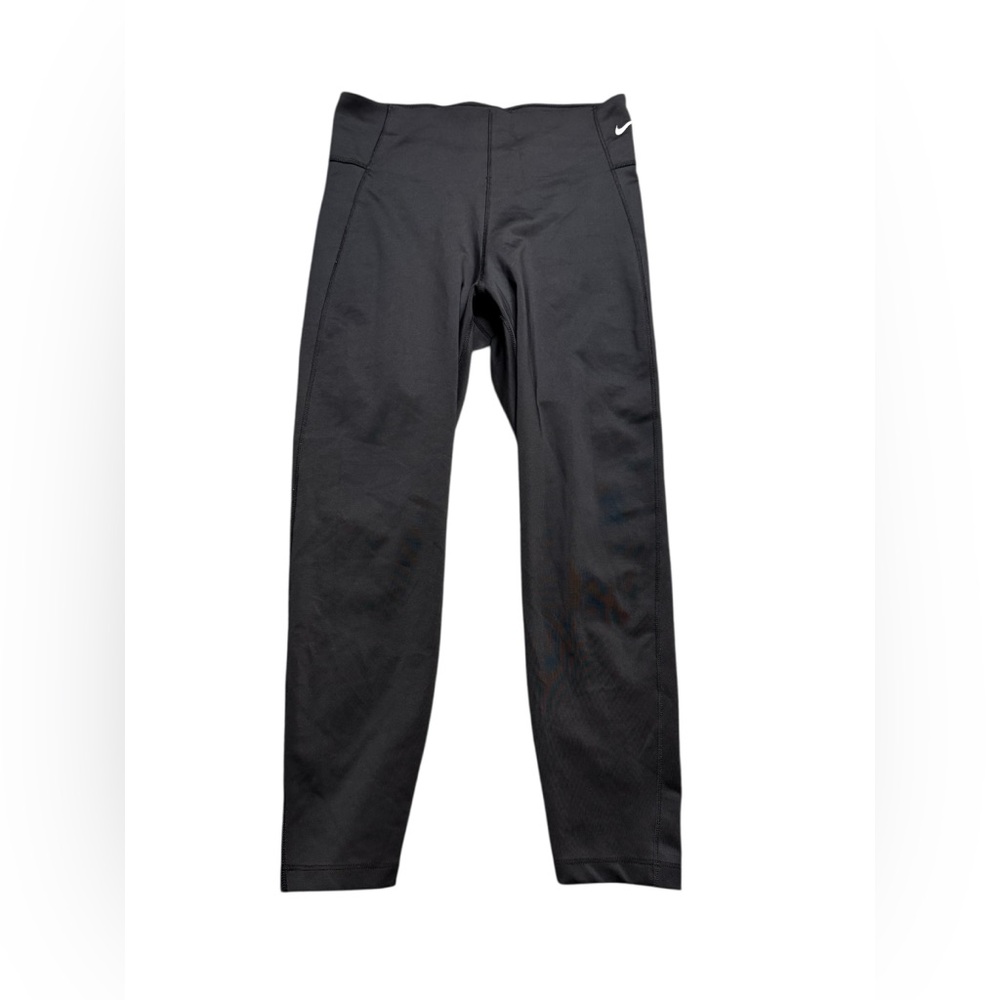 ⚫️ Nike Dri-Fit Black Cropped Leggings 💪 Women’s M 22” Inseam‎ ⚫️